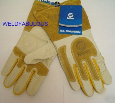 Miller 227828 h.d. mig/ stick gloves x-large