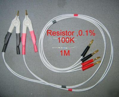 New true kelvin clip for lcr meter ,dmm , 