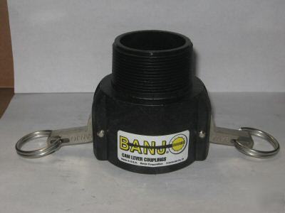  banjo polypropylene cam & groove fitting 150B