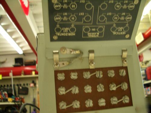 Forest service hickok radio test oscilloscope model 385
