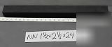 Nylon unfilled black 1.5 X2.125 X24.
