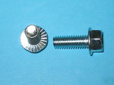 2,000 serrated flange screws - size 1/4-20 x 2