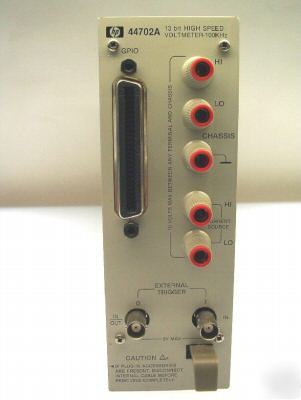 Hp 44702A high speed voltmeter module w/ warranty