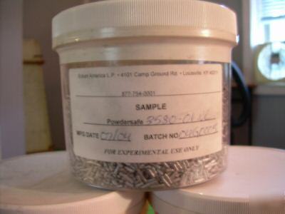 Powdersafe silver-metallic pellets-powder coat- 