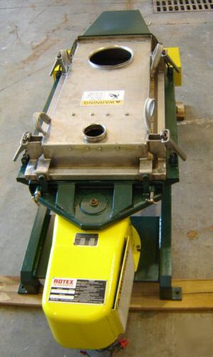 20â€ x 36â€ single deck rotex screener 111A sssl (4829)