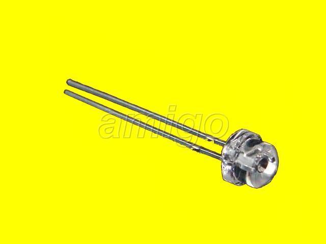 50X yellow straw hat wide angle led free resistors