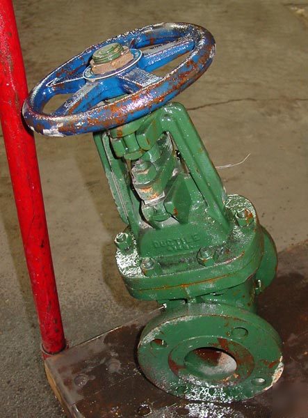 Surplus industrial valves - globe valve 150# 2Â½