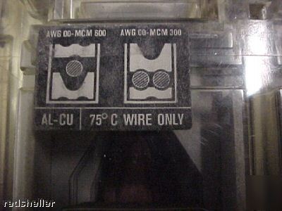  klockner moeller 400 a 3 pole circuit breaker nzm