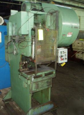 32 ton heim open back gap frame press #24550