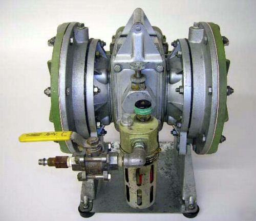 Warren rupp vip sandpiper diaphragm pump
