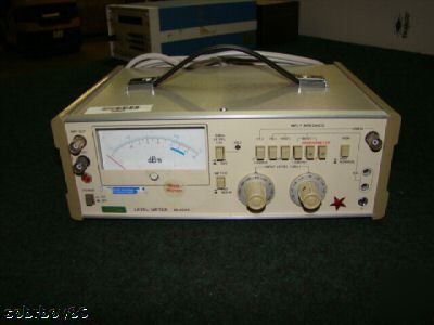 Anritsu ML424A true rms level meter psophometer